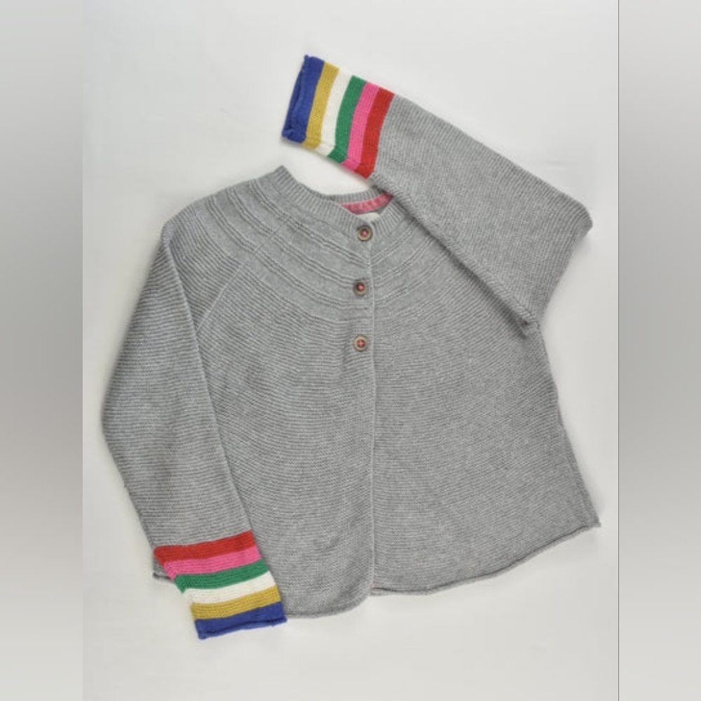 Mini Boden Colorful Cotton/Cashmere Blend Cardigan Sz 9/10 years